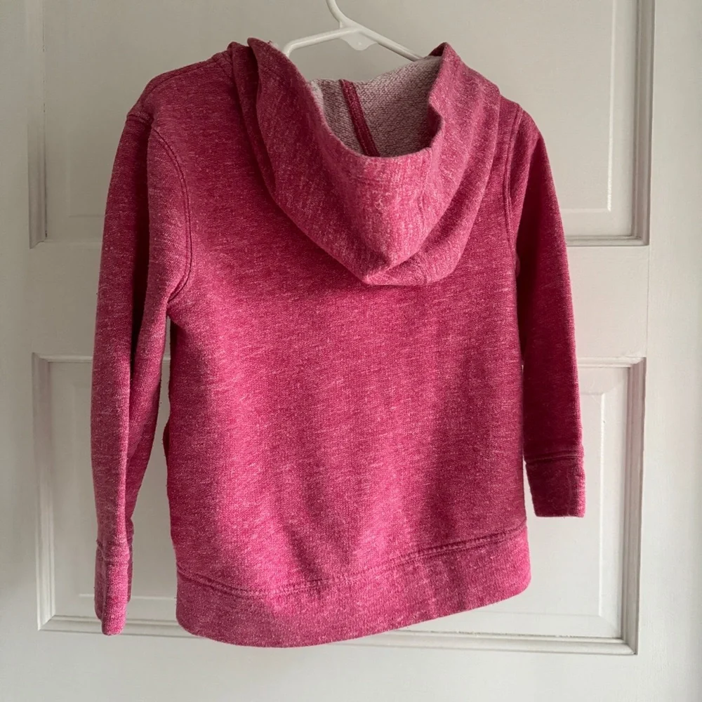 🔵 3 for $9 Old Navy Girls 4T Hoodie Pink Heather